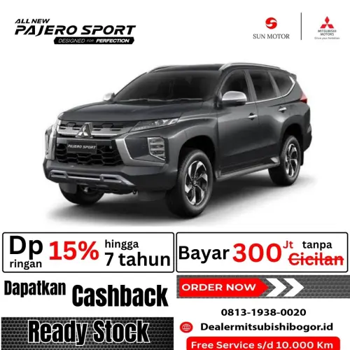 Sewa Pajero Sport benda baru